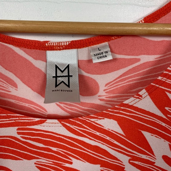 Lightweight Pointed Kimono Wing Sleeve Coral Dress - Picture 6 of 6